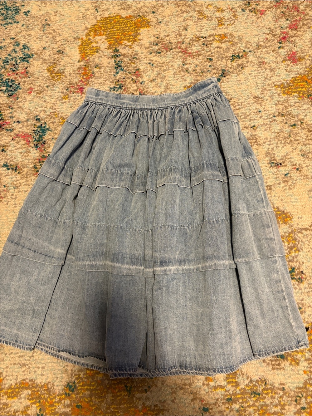 Petite Amalie girls jean skirt